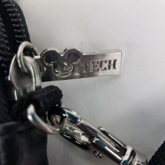 Disney Tech Faux Leather Mini Cell Bag Crossbody Strap Zip Purse Mini Mouse Bows - Picture 6 of 13